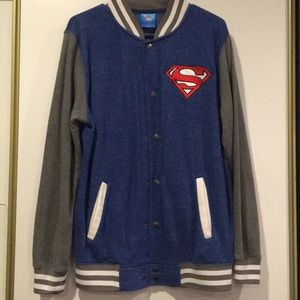 🖤Superman DC comics zip up sweater